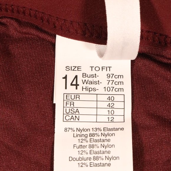 NWT Seafolly X Revolve Active Split Band Hipster in Plum - Picture 12 of 14